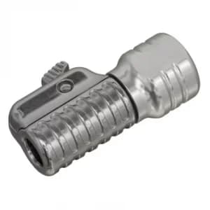 Straight Swivel Tyre Inflator Clip-on Connector 1/4" BSP (F)