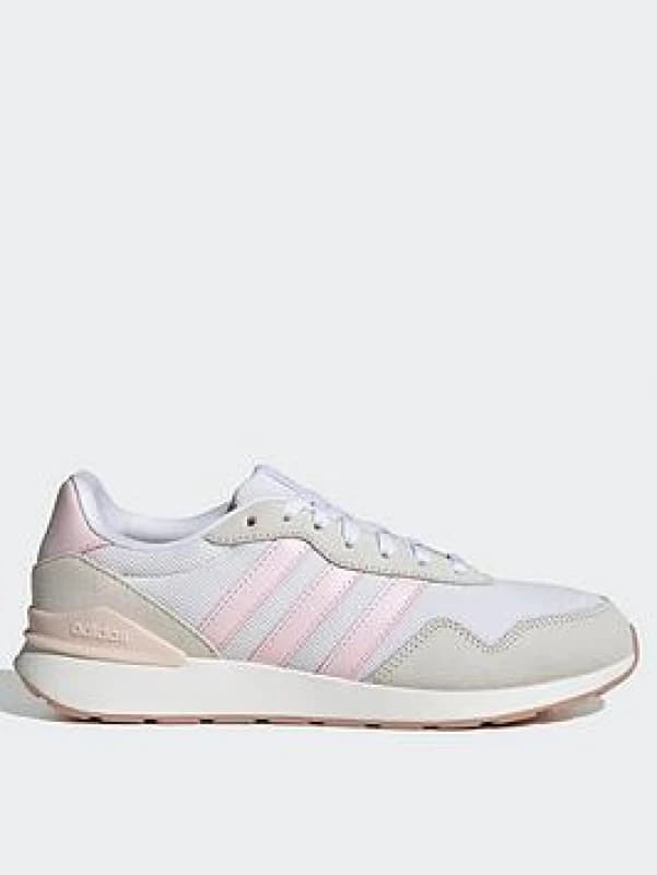 Adidas SPORTSWEAR Run 60s 4.0 Trainers white/pink Women 36 (3.5);37.3 (4);38 (5);39.3 (5.5 to 6);40 (6.5);41.3 (7);42 (8)