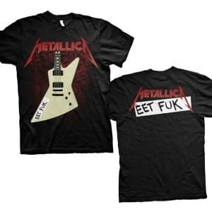 Metallica - Eet Fuk Unisex Large T-Shirt - Black