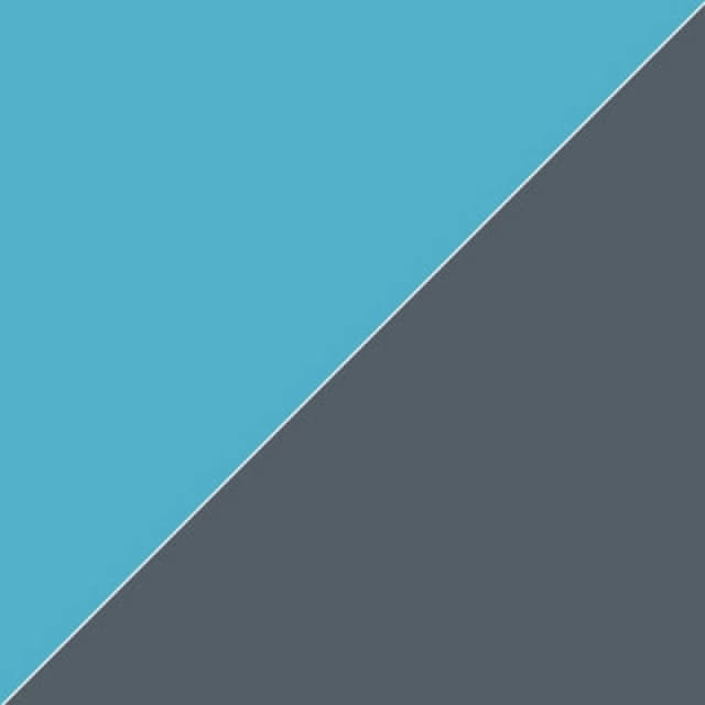 Splashwall Alloy Laminate Adhesive Double-Sided Bathroom Splashback (H)25Cm (W)40Cm - Gloss Turquoise & Slate Grey Glass Effect