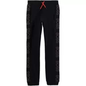 Boss Jacquard jogging trousers - Blue