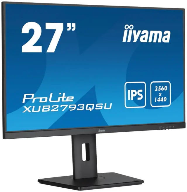 iiyama ProLite XUB2793QSU 27 IPS WQHD 100Hz 1ms Monitor XUB2793QSU-B7 Black