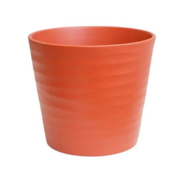 Ivyline Oslo Cayenne Taper Planter - L28 X W28 X H24cm - Orange