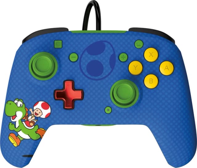 PDP REMATCH Wired Controller: Yoshi & Toad