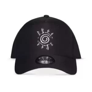 Naruto Shippuden Curved Bill Cap Woven Logo