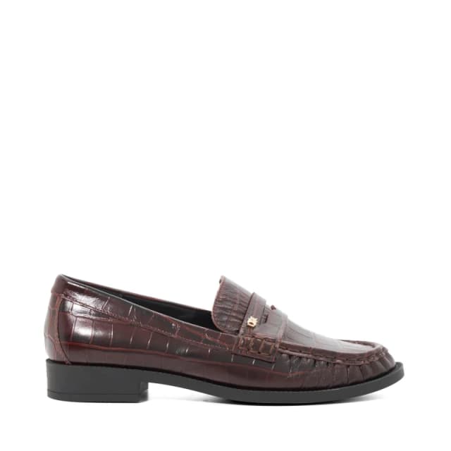 Dune London Womens Galex Loafers Brown Leather female 3 (36)