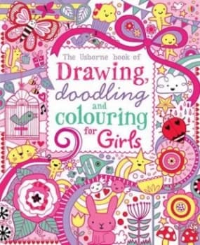 Drawing Doodling and Colouring Girls by Lucy Bowman Paperback