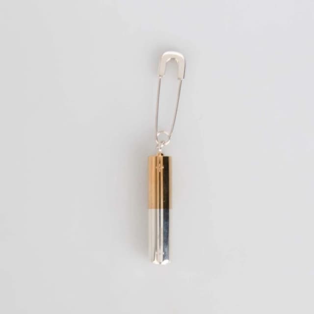 Ambush Battery Charm Earrings - Silver Silver One Size