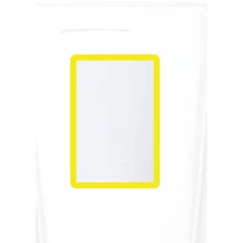 Magnetic A5 4 Docs Frame - Yellow