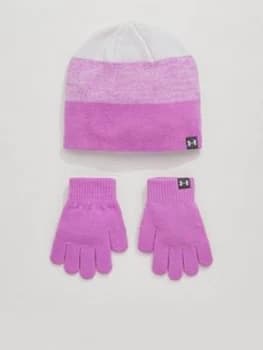 Urban Armor Gear Girls Beanie And Glove Set - Lilac