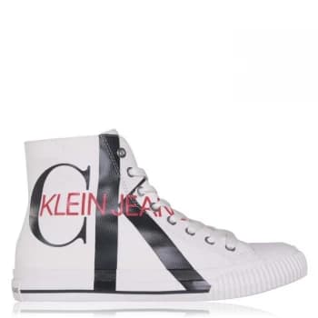 Calvin Klein Jeans Joam Lace Up Trainers - Black