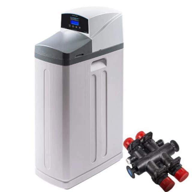 Monarch Se-14 Plumbsoft Electric Water Softener + Installation Kit - 1-8 Family