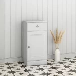 White Freestanding Storage Unit 400mm - Westbury