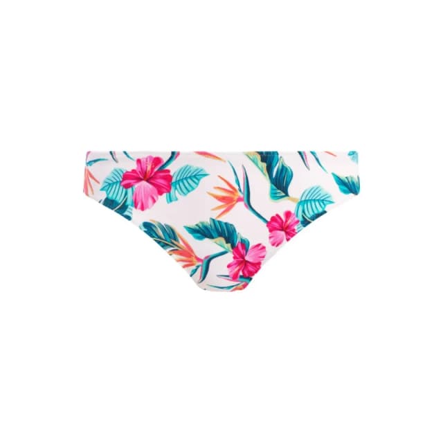 Womens swimsuit bottoms Freya Palm paradise Blanc Female L