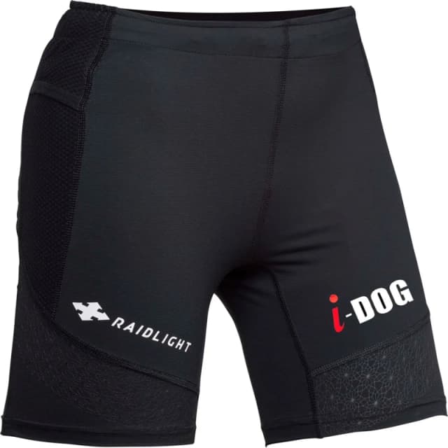 Womens stretch shorts I-DOG Activ Raidlight Noir Female S