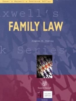 Family Law by S. M Cretney Book