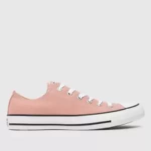 Converse Pink Ctas Ox Trainers