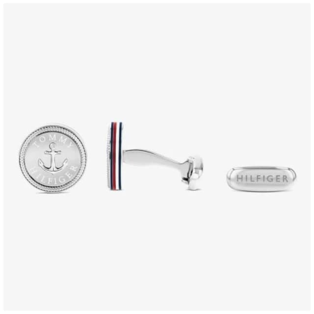 Tommy Hilfiger 2790701 Nautical Stainless Steel Cufflinks Jewellery