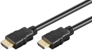Goobay HDMI 1.4 Cable with Ethernet - Gold Plated - 15m - Black