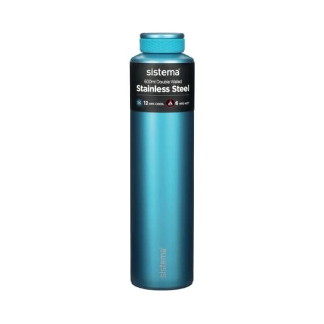 Sistema 520 Stainless Steel Bottle 600ml