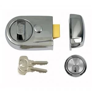 Yale Contemporary Chrome Nightlatch