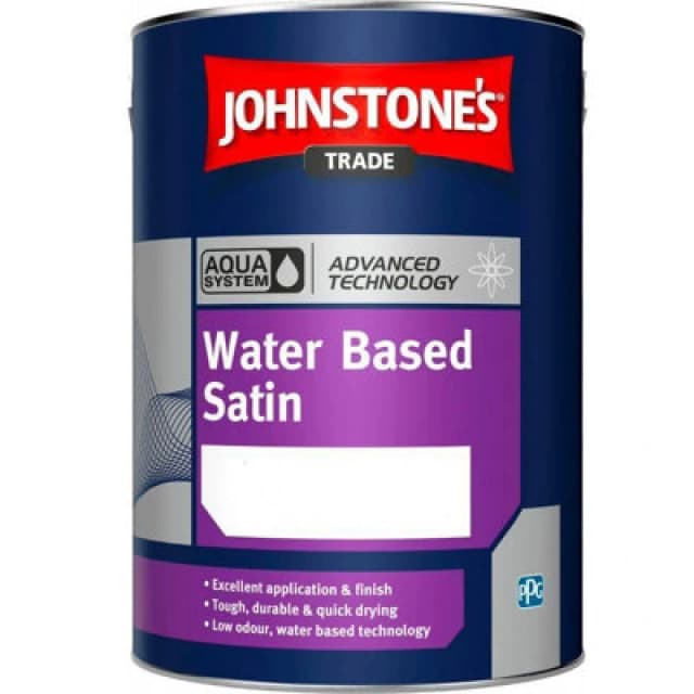 Johnstone's Trade Johnstones Trade Aqua Satin Brilliant White 2.5L
