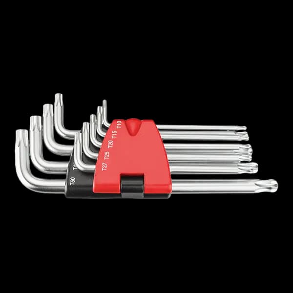 HAZET 2105LG/9H Angled Screwdriver Set Chrome Vanadium Steel 9 Chrome Vanadium Steel Angled Screwdriver Set (6627)