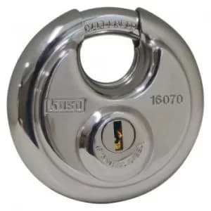 Kasp 160 Series Disc Padlock Keyed Alike 70mm Standard 60701