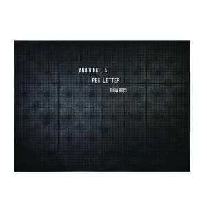 Announce Peg Letter Board 1225x920mm 1ECON-5VCEC-KIT692