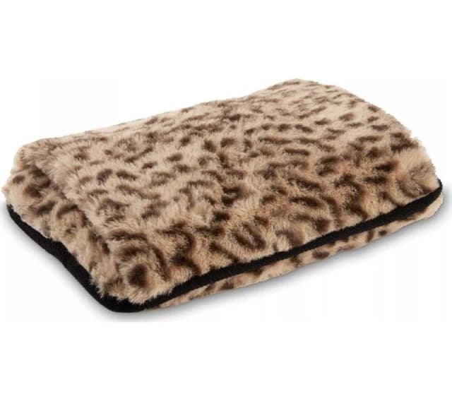 CARMEN Rechargeable Hot Water Bottle - Leopard Print, Black,Brown 5056784515716