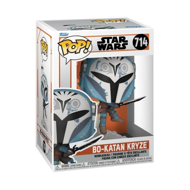 Funko Pop! Star Wars The Mandalorian Bo Katan With Darksaber? and Jet Pack Multi unisex
