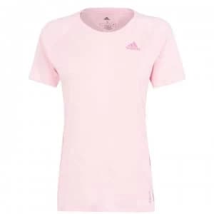 adidas Womens Primegreen Adi Runner T-Shirt - Haze Coral