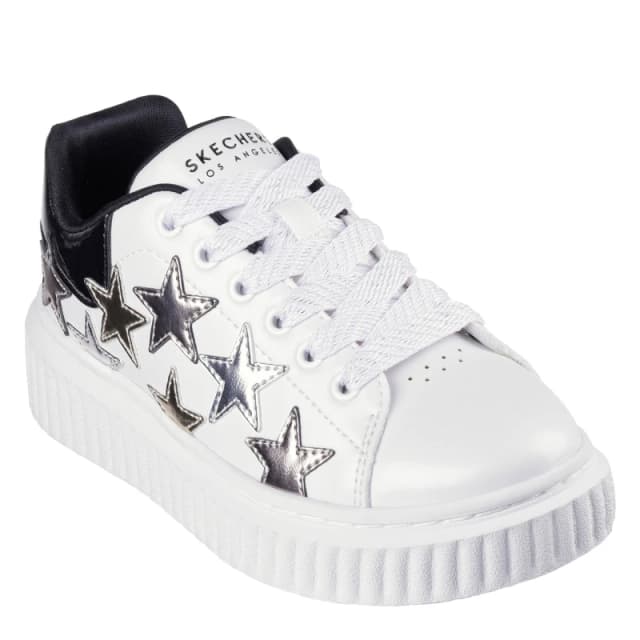 Skechers Hiridge Wht/Blk/Gold unisex C11 (28.5)