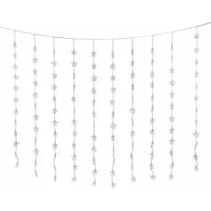 Beautiful Konstsmide LED Star Light Curtain, White, Xmas Christmas Window Light