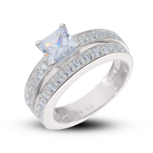 Be You Sterling Silver CZ Ring Silver female J