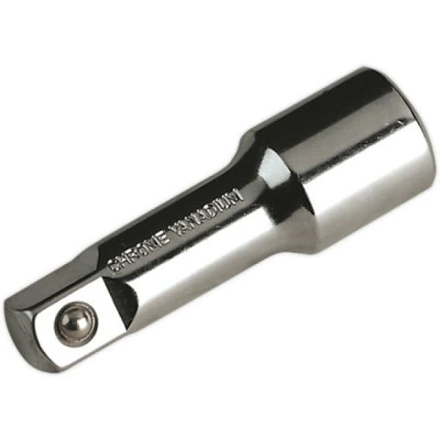 Loops 75mm Forged Steel Extension Bar - 1/2" Sq Drive - Spring-Ball Socket Retainer Metallics