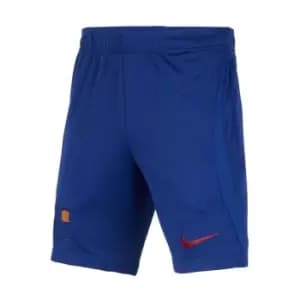 Nike Barcelona Strike Big Kids Nike Dri-FIT Knit Soccer Shorts - Blue