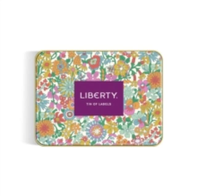 Liberty Tin of Labels. Novelty book. By Galison Books