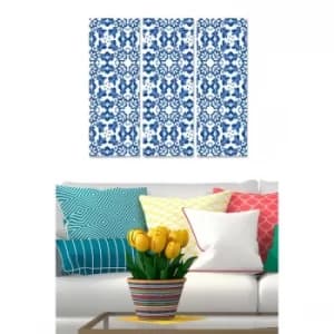 MDFMK3439 Multicolor Decorative MDF Painting (3 Pieces)