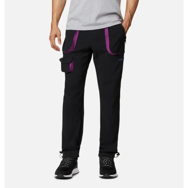 Trousers Columbia Powder Keg Stretch Cargo Noir Male 54 Standard