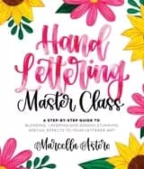 hand lettering master class a step by step guide to blending layering and a