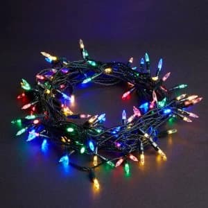 Robert Dyas 80 Low Voltage LED Fairy Lights - Multiple Colour