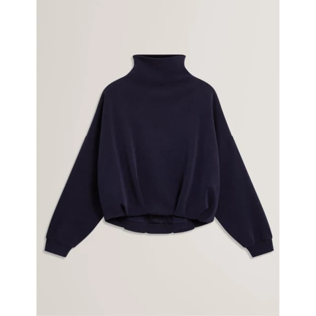 Ted Baker Womens Long Sleeve Blouse Navy female 8 (XS)