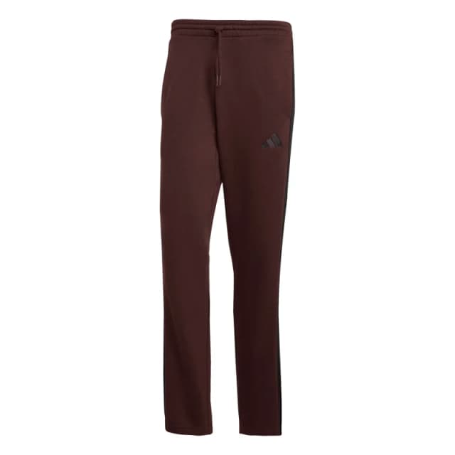 Adidas Jogging Trousers adidas Essentials Open Hem 3 stripes Marron Male S