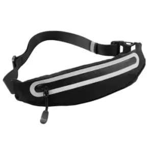 Tri Dri Expandable Fitness Belt Bag (One Size) (Black)