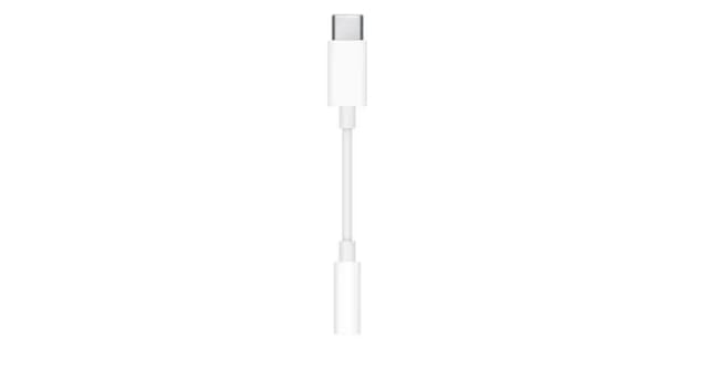 Apple MW2Q3ZM/A cable gender changer USB-C 3.5mm White MW2Q3ZM/A