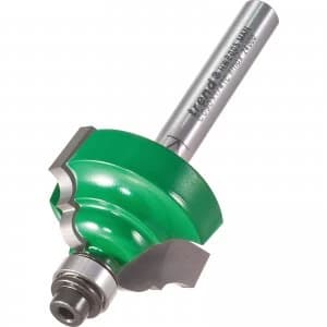 Trend CRAFTPRO Bearing Guided Classic Ogee Router Cutter 4mm 15.9mm 1/4"