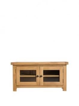 K-Interiors Alana TV Unit With Glass Doors - Fits Up To 46" Tv