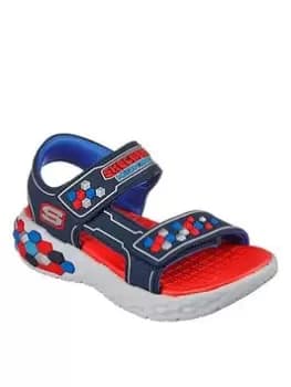 Skechers Boys Mega-splash 2.0 Molded River Sandal, Navy, Size 4 Older