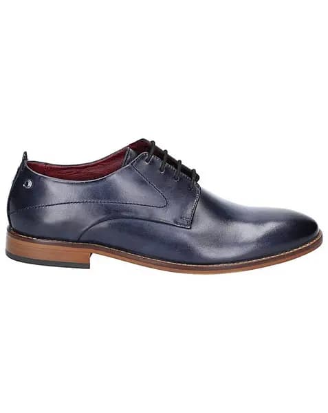 Base London Base London Script Washed Shoe Navy Male 8 MC08910